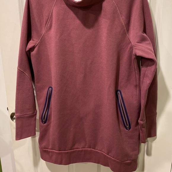 Lands End Funnel Neck Activewear Tunic EUC - Picture 2 of 13